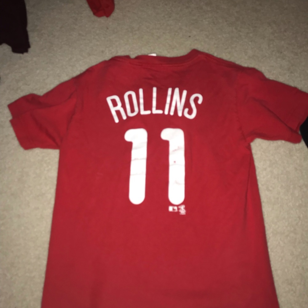 Phillies shirt of Jimmy Rollins